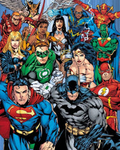 GBeye DC Comics Justice League Collage Poster 40x50cm | Posters.nl