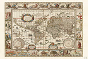 Grupo Erik GPE5452 Ancient World Map Poster 91,5X61cm | Posters.nl