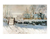 Claude Monet  La pie Kunstdruk 70x50cm | Posters.nl