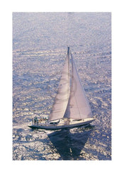 Ingrid Abery  Silver Sea I Kunstdruk 50x70cm | Posters.nl