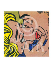 Roy Lichtenstein  Kiss V Kunstdruk 35.5x28cm | Posters.nl