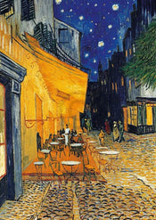 Vincent Van Gogh  CafÃ© Terrasse am Abend Kunstdruk 21x29.7cm | Posters.nl