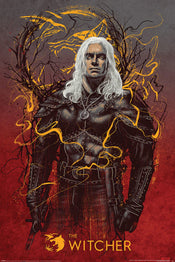 Pyramid The Witcher Geralt the Wolf Poster 61x91,5cm | Posters.nl