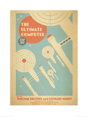 Pyramid Star Trek The Ultimate Computer Kunstdruk 60x80cm | Posters.nl