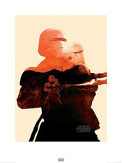 Pyramid Star Wars Episode VII Flametrooper Tri Kunstdruk 60x80cm | Posters.nl